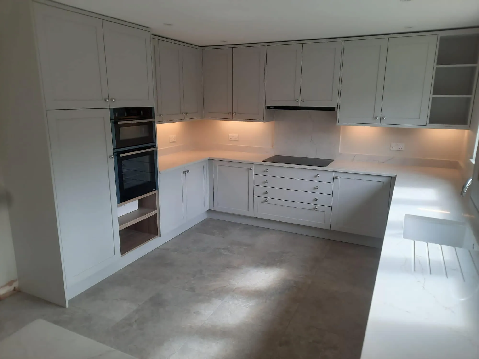 Beautifully fitted kitchen by Aaron Evans in Worcester